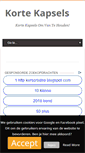 Mobile Screenshot of korte-kapsels.com